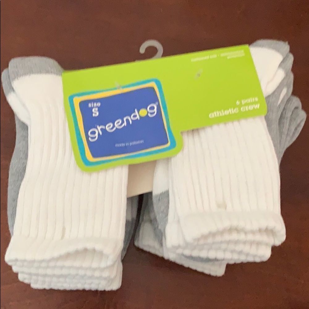 🎉Final Deal 🎉Greendog athletic crew socks set 6